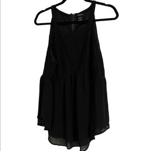 Black Hi-Lo blouse from Torrid